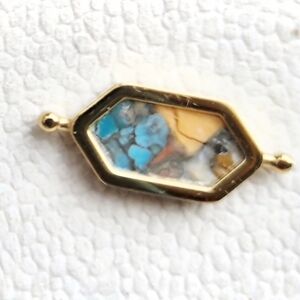 Conquering Element    Gold and Multicolor Gemstone Conquering Ring Elements